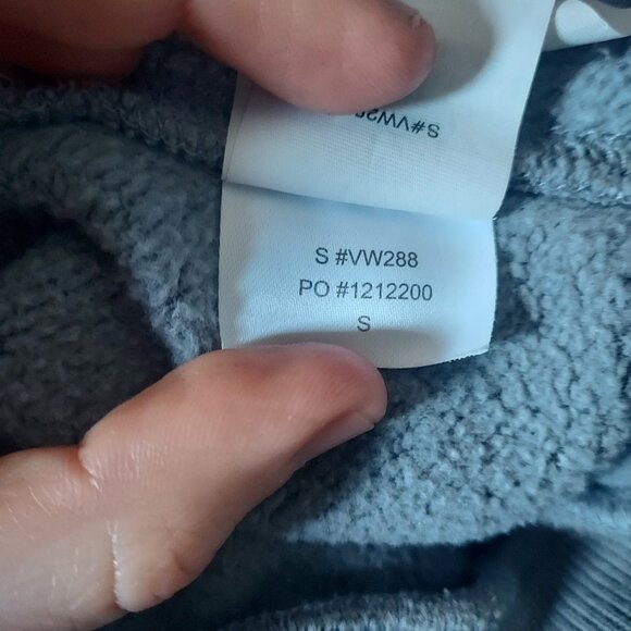 Vuori Flint Blue WOMENS Restore Half Zip Hoodie Sweater - Picture 3 of 8